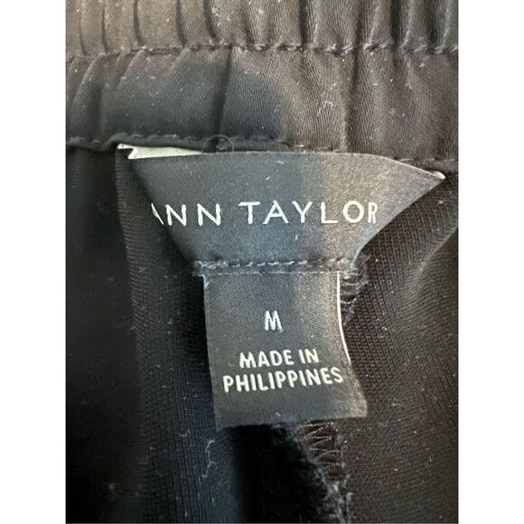 Ann Taylor Womens Black Joggers Size M - Picture 3 of 4